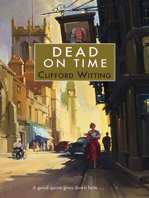 cover image of Dead on Time
